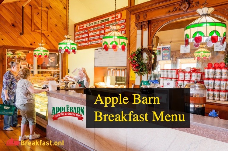 Apple Barn Breakfast Menu with Hours - Hours, Specials, Calories, Nutrition Facts, Deals