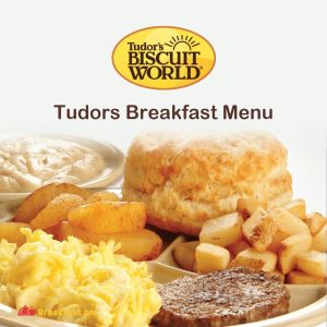 Tudors Breakfast Menu with Prices