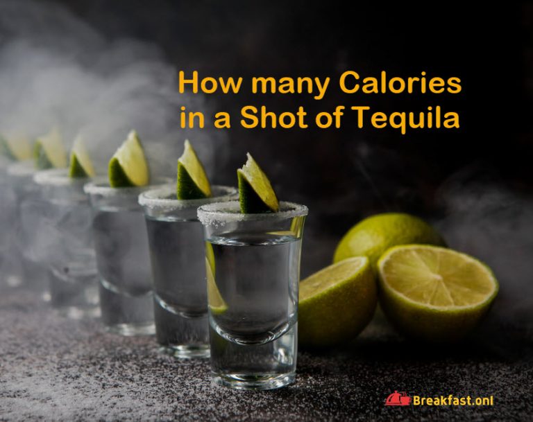 How many Calories in a Shot of Tequila