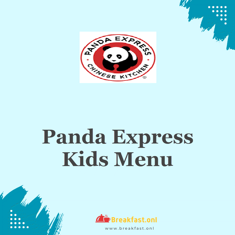 Panda Express Kids Menu